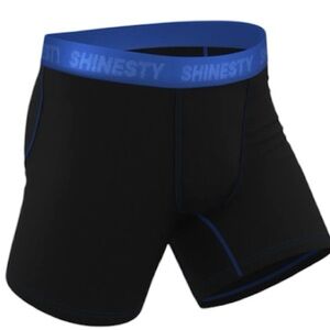 SHINESTY Rhythm & Blues Black and Blue Ball Hammock® Pouch Underwear, XL, NWT